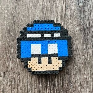 Toad Mario Party Dr. Who Tardis time machine Space Craft magnet handmade